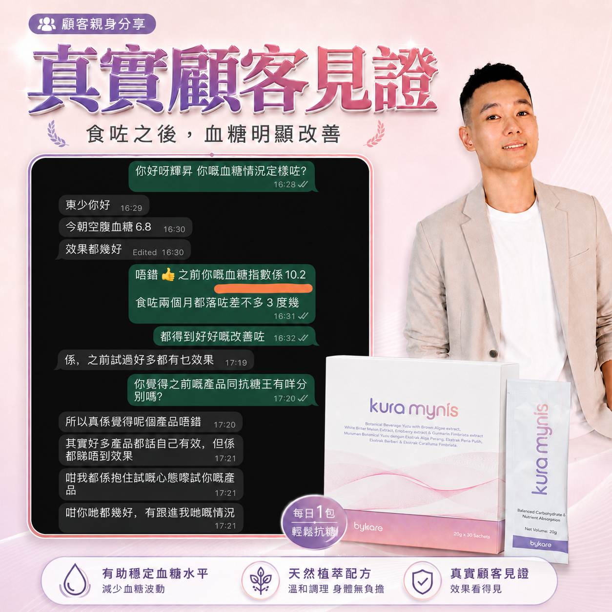 Kura Mynis顧客親身分享截圖二